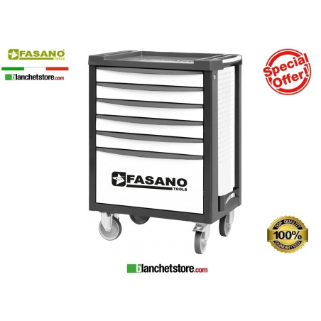 Tool trolley Fasano tools FG 100W/6T 6 drawers