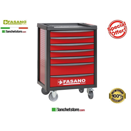Tool trolley Fasano tools FG 100R/7T 7 drawers