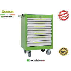 Carrello porta utensili Fasano tools FG 102V/7G 7 cassetti