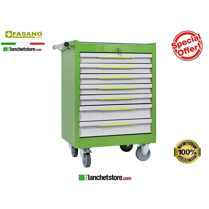 Tool trolley Fasano tools FG 102V/7G 7 drawers Tool trolley Fasano tools FG 102V/7G 7 drawers