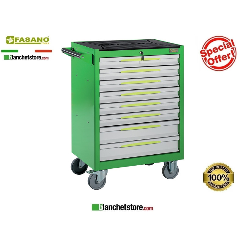 Carrello porta utensili Fasano tools FG 102V/8G 8 cassetti