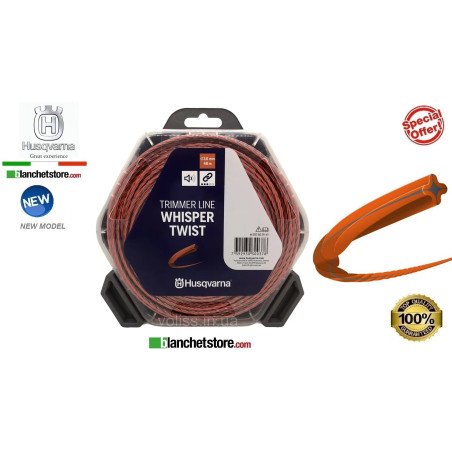 Line for brushcutter Husqvarna Whisper Twist d.3 x48 Ml