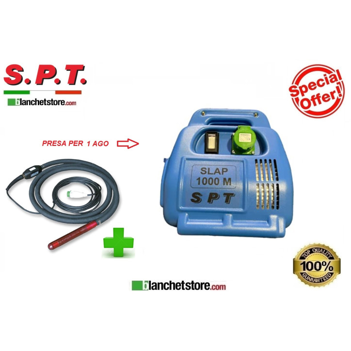 VIBRATORE PER CALCESTRUZZO D.50 + CONVERTITORE SPT SLAP1000M VIBRATORE PER CALCESTRUZZO D.50 + CONVERTITORE SPT SLAP1000M