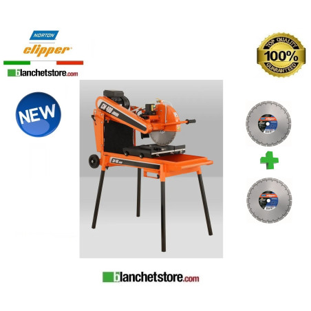 TAGLIERINA ELETTRICA CLIPPER CM 400 2 DISCHI d.350 2,2Kw 220Volt