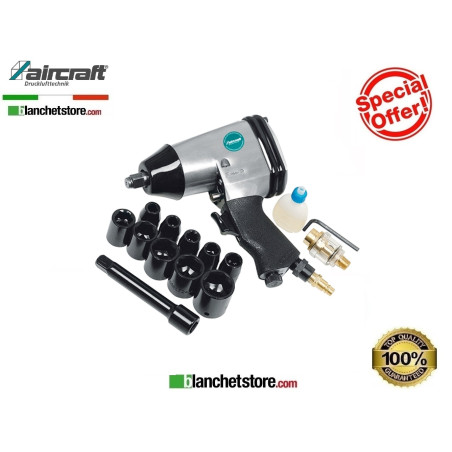 Set Pneumatic impact wrench Aircraft 2401100 connection 1/2"