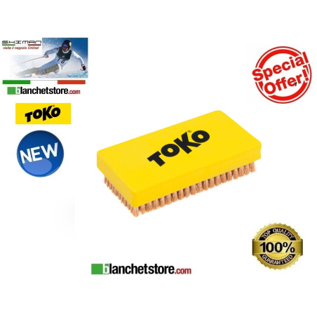 Brush manual for ski and snow Toko BRASS