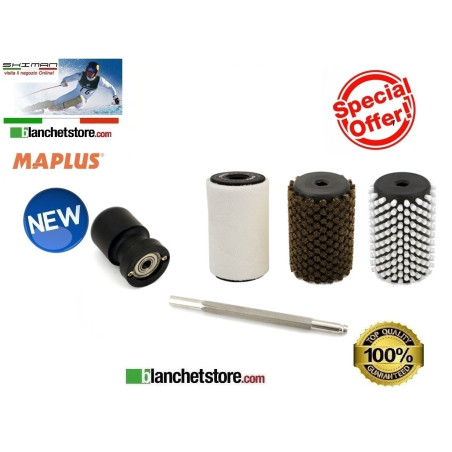 Kit rotating brushes Maplus grip Cm. 10 Polyester MTO066