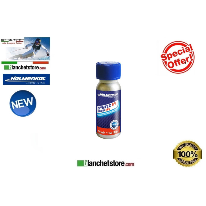 Sciolina liquida Holmenkol Syntec FF 1 Red 50 ML Sciolina liquida Holmenkol Syntec FF 1 Red 50 ML