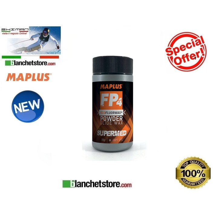 Wax MAPLUS PERFLUORATED POWDER FP 4 GR 30 ORANGE MW0843N Wax MAPLUS PERFLUORATED POWDER FP 4 GR 30 ORANGE MW0843N