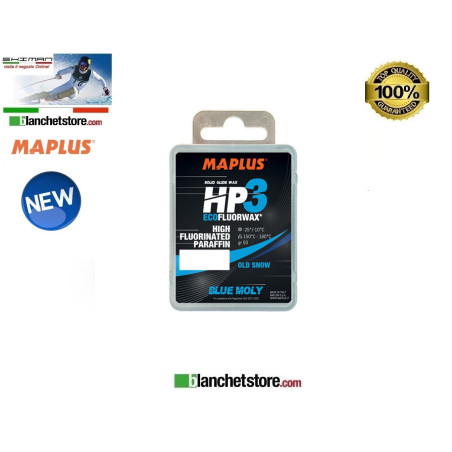 Wax MAPLUS HIG FLUO HP 3 Box  50 gr BLUE MOLY NEW MW0901MN