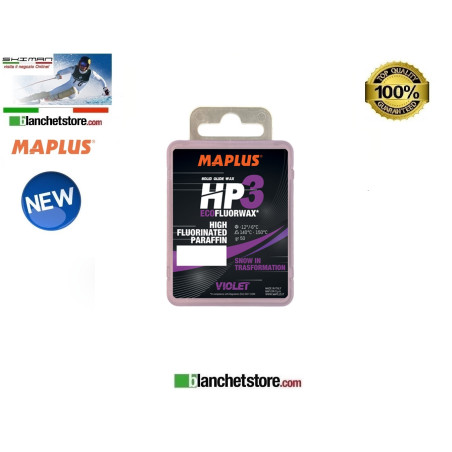 Wax MAPLUS HIGH FLUO HP 3 Box 50 gr VIOLET NEW MW0902N