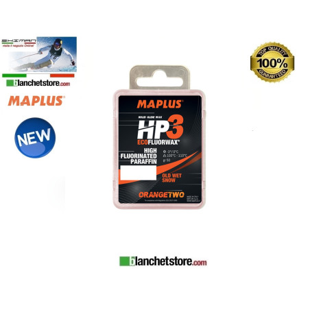 Wax MAPLUS HIGH FLUO HP 3 Box 50 gr ORANGE-2 NEW MW0907N