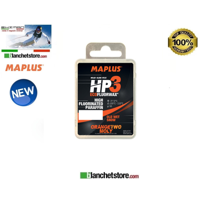 Fart MAPLUS HIGH FLUO HP 3 Boite 50 gr ORANGE-2 MOLY MW0907MN