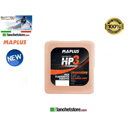 Wax MAPLUS HIGH FLUO HP 3 Box 250 gr ORANGE-1 NEW MW0916N