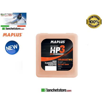 Wax MAPLUS HIGH FLUO HP 3 Box 250 gr ORANGE-2 NEW MW0917N