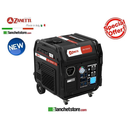 Power generator Leonardo inverter Zanetti ZBG 7500iSE 220V 7.5Kw