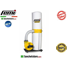 ASPIRATORE PER TRUCIOLI FEMI DC 351 PLUS CARRELATO 1500W 220VOLT