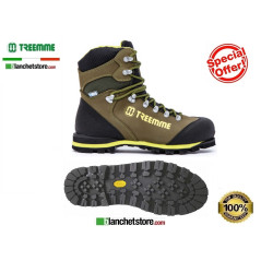 Scarpone treemme trekking 9522 N.39 Pelle Verde acquastop rampon