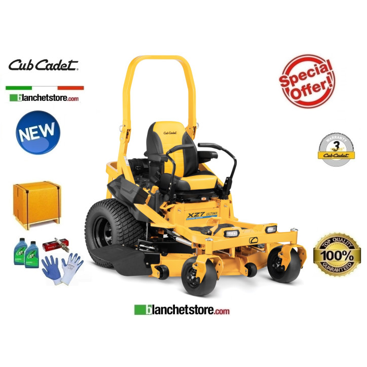 Tracteur a gazon Cub Cadet XZ7 L152 rayon zero Coup 152cm 14.8Kw