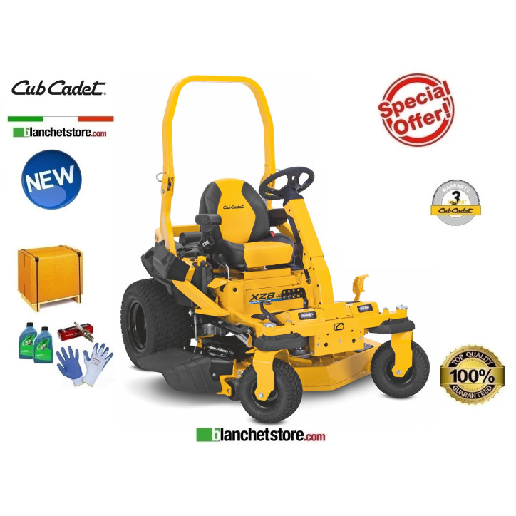 Tracteur a gazon Cub Cadet XZ8 S122 rayon zero Coup 122cm 14.4Kw