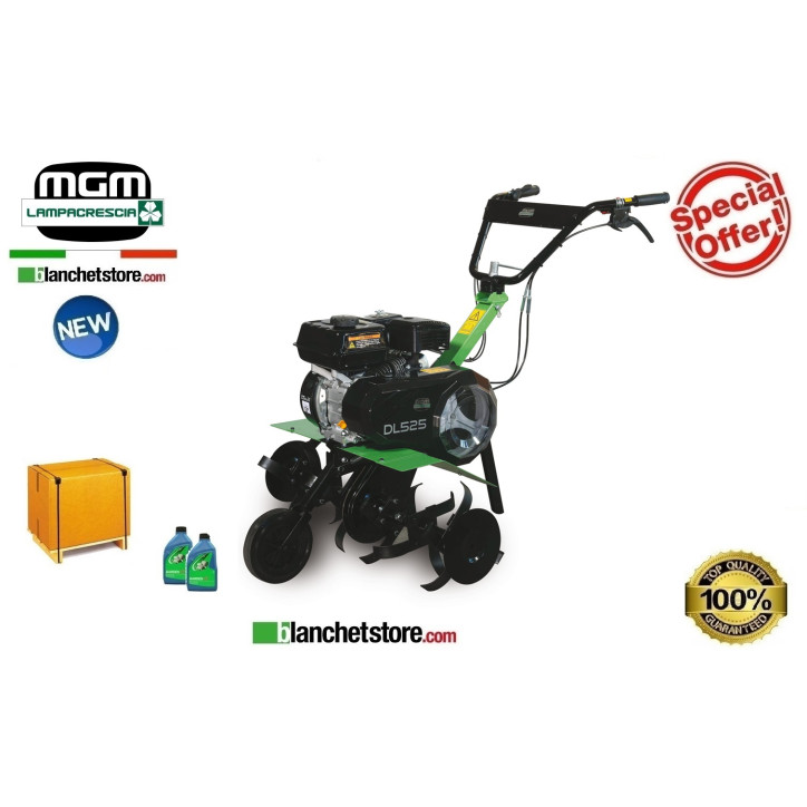 Motozappa Lampacrescia DL525 Motore Loncin LC170 Completa di Fresa 85cm