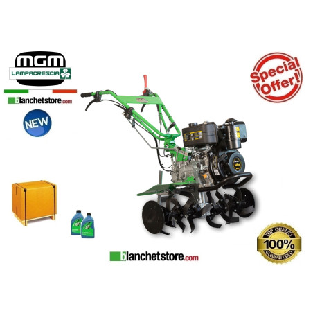 Motozappa Lampacrescia DL914 diesel Loncin D350F Fresa 95cm