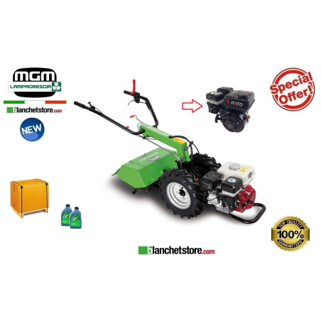 Lampacrescia Boxer light RATO R210 rotary cultivator 50cm till