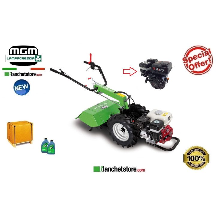 Lampacrescia Boxer light RATO R210 rotary cultivator 50cm till