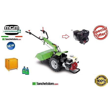 Motoculteur Lampacrescia Volpino 95 B&S 1450 Fraise 60cm