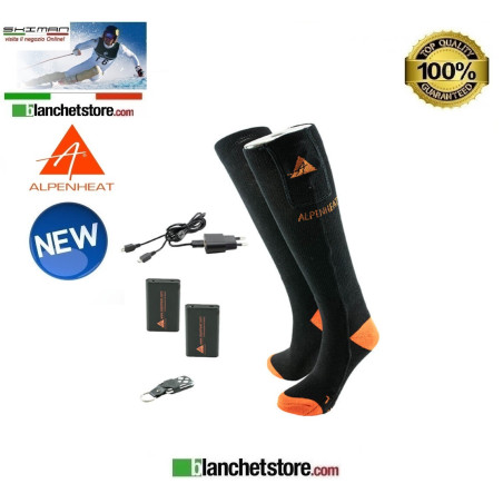 Alpenheat Fire-Socks Cotton AJ-26RC Heating socks Size XL 46-48