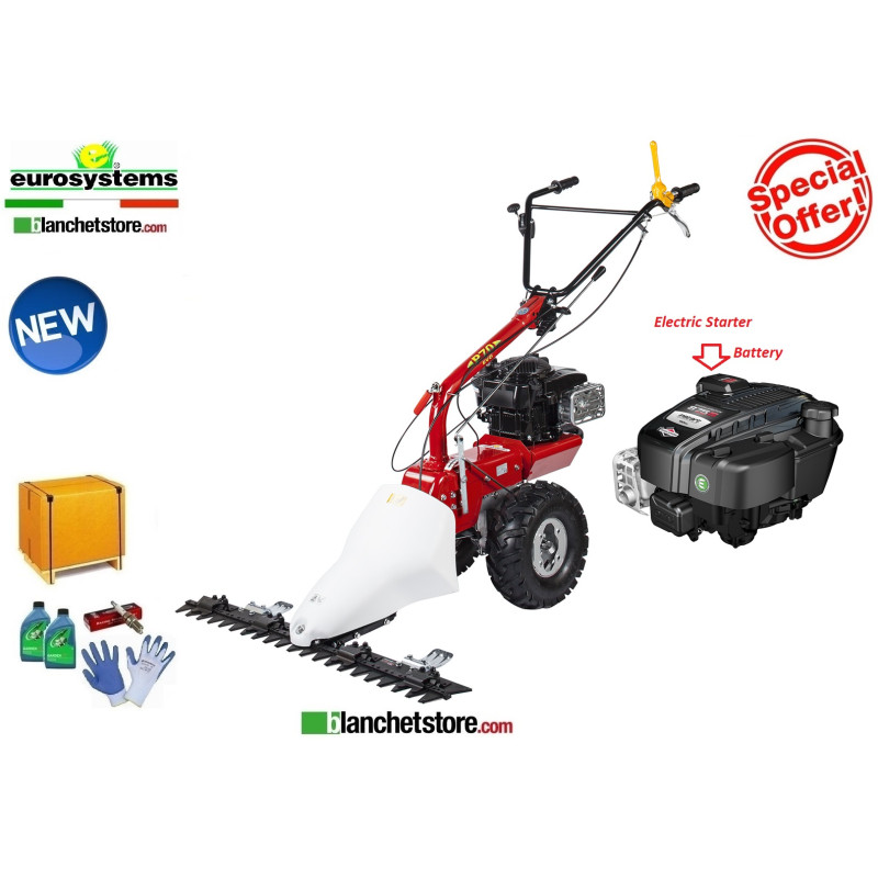 Motofalciatrice Eurosystems P70 Motore Brigge & Stratton 850 I/S