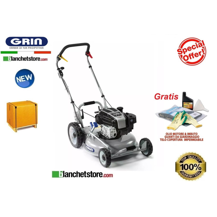 GRIN PM 53A PRO PRO-TOWED LAWN MOWER WITHOUT PICK-UP PROFESSIONAL ENGINE BRIGGE & STRATTON 8.50PXi