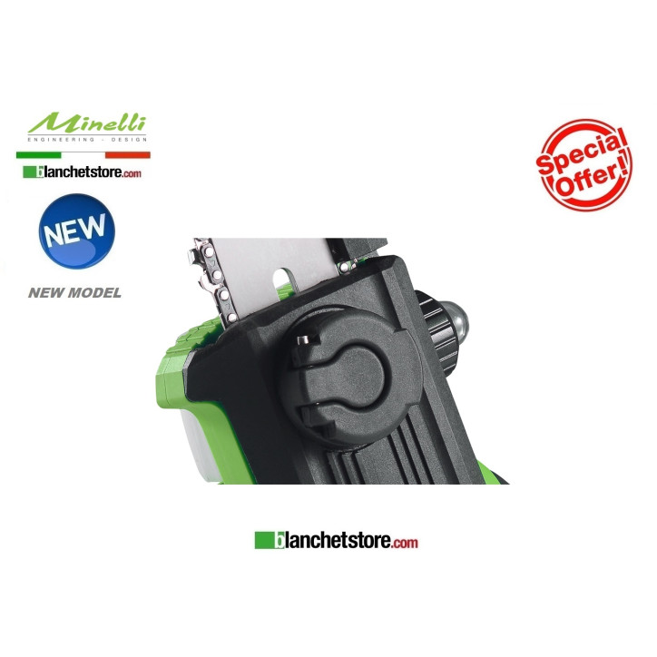 Potatore manuale a batteria Minelli ENERQ2 con 2 batterie Li-Ion 16,8V 2AH Brushless