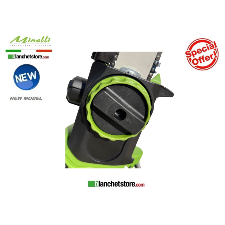 Potatore manuale a batteria Minelli ENERQ3 con 2 batterie Li-Ion 21V 5,2AH Brushless