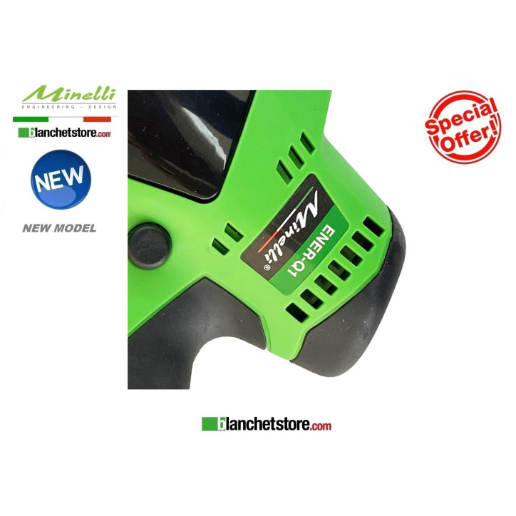 Minelli ENERQ1 cordless manual pruner with 2 Li-Ion batteries 16V 2AH Brushless