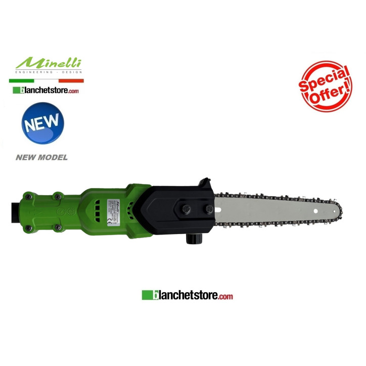 Minelli ENERQ5 telescopic cordless manual pruner with 2 Li-Ion batteries 21V 5,2AH Brushless Minelli ENERQ5 telescopic cordless manual pruner with 2 Li-Ion batteries 21V 5,2AH Brushless