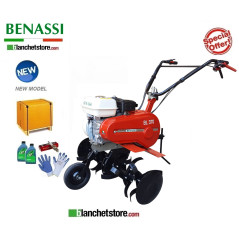 Benassi BL370 H Garden Tiller with Hwasdan H170F - Petrol engine 212cc 4.2Kw 2 Gearbox Cutter 80 cm