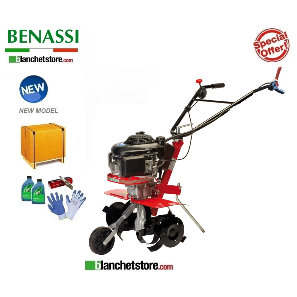 Benassi BL4500 H Garden Tiller with Honda GCVx170 Petrol engine 170cc 3.5Kw 1 Gearbox Cutter 60 cm Benassi BL4500 H Garden Tiller with Honda GCVx170 Petrol engine 170cc 3.5Kw 1 Gearbox Cutter 60 cm