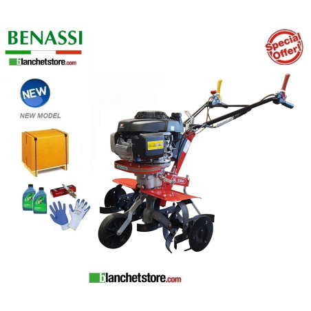Benassi BL5000 H Garden Tiller with Honda GCVx170 Petrol engine 170cc 3.5Kw 2 Gearbox Cutter 80 cm