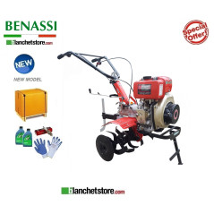 Motobineuse Benassi Diesel BL106 KD moteur Hwasdan KD178FE 296cc 4.0Kw Fraise 90 cm 4 vitesses (3av + 1Ar)