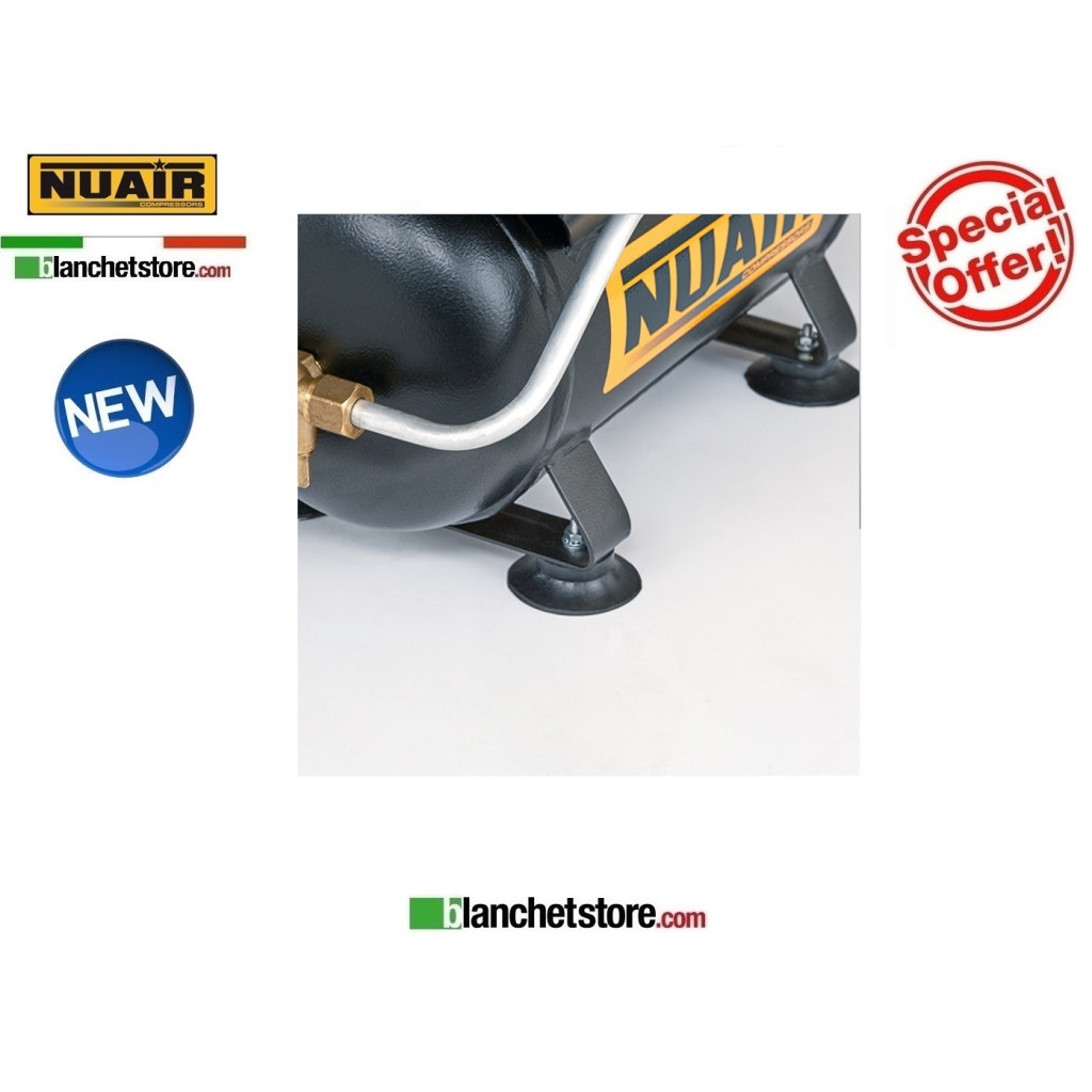 COMPRESSORE SILENZIATO NUAIR OM200/6 SILENT 1HP 6LT 220VOLT SILENZIATO COMPRESSORE SILENZIATO NUAIR OM200/6 SILENT 1HP 6LT 220VOLT SILENZIATO