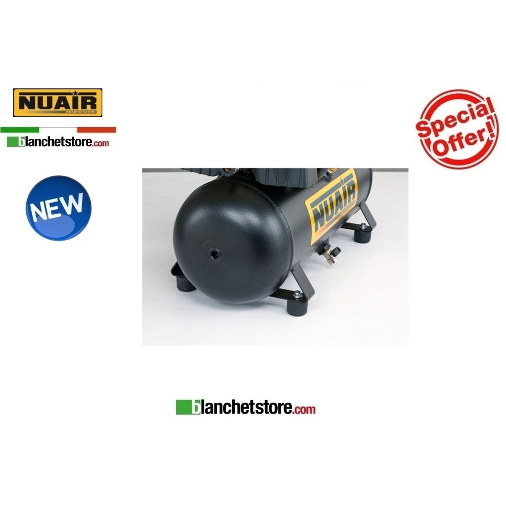 COMPRESSORE ELETTRICO NUAIR FE-227/10/12 2HP 12lt 220VOLT LUBRIFICATO A OLIO