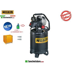 COMPRESSORE ELETTRICO NUAIR FE-227/10/24V 2HP 24lt 220VOLT LUBRIFICATO A OLIO