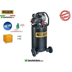 COMPRESSORE ELETTRICO NUAIR FE-227/10/30V 2HP 30lt 220VOLT LUBRIFICATO A OLIO