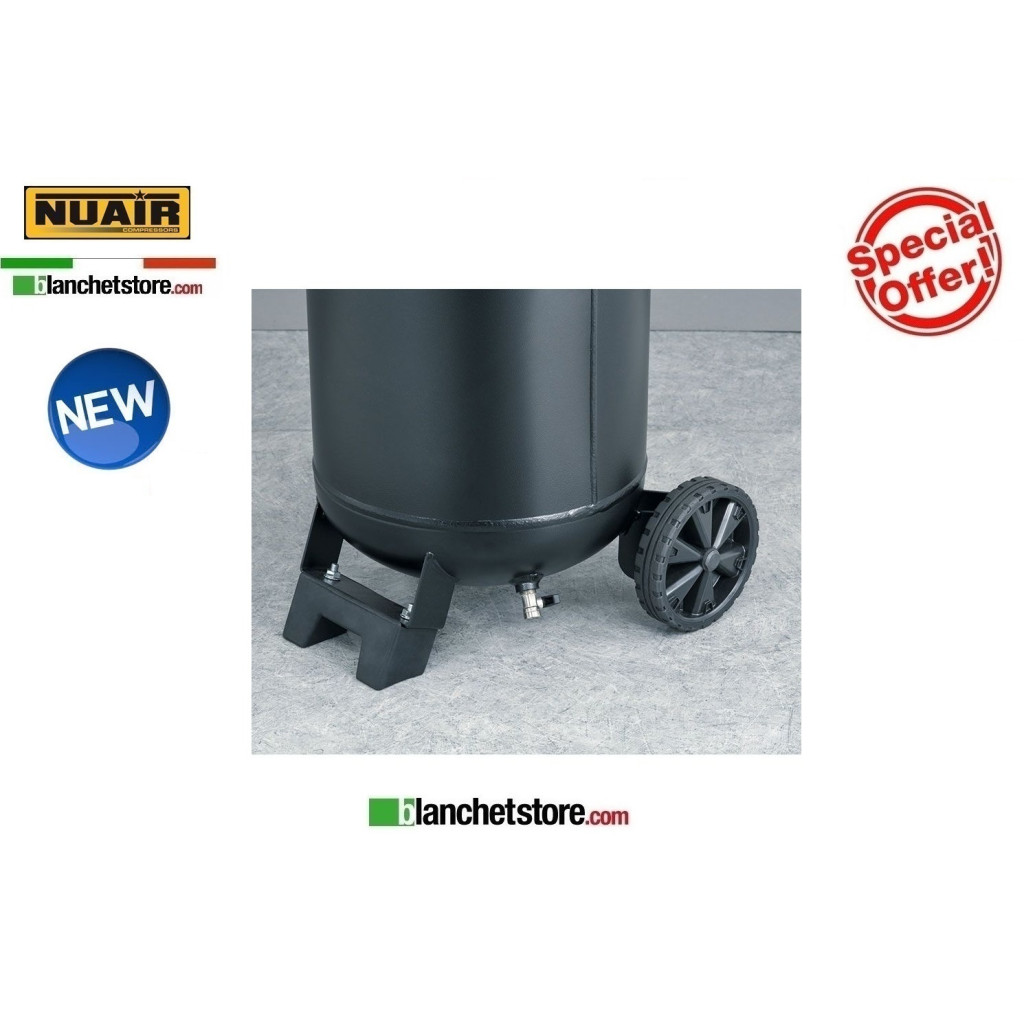 COMPRESSEUR ÉLECTRIQUE NUAIR FE-227/10/50V 2HP 50lt 220VOLT LUBRIFIÉ À L'HUILE COMPRESSEUR ÉLECTRIQUE NUAIR FE-227/10/50V 2HP 50lt 220VOLT LUBRIFIÉ À L'HUILE