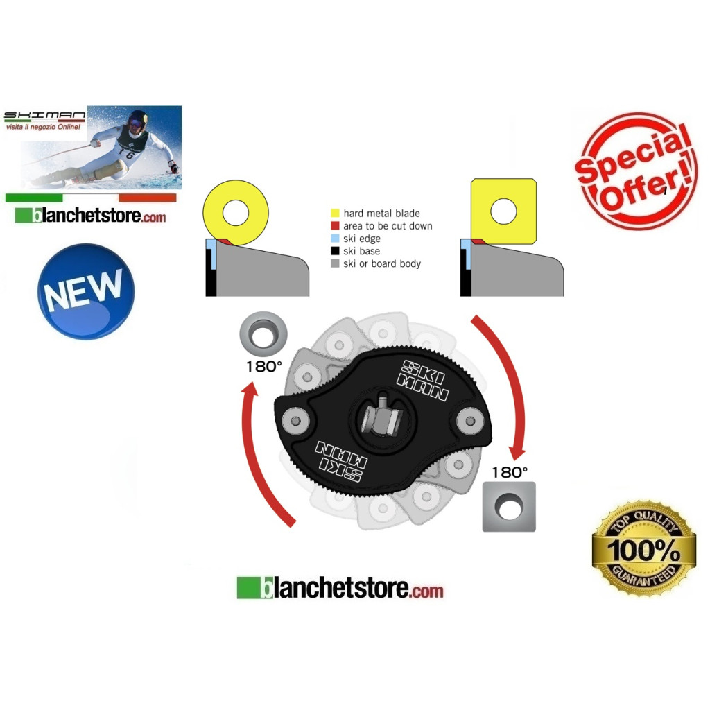 Toglifenolo Sidewall Sharp Racing Team 5005RT Ski man Professional Toglifenolo Sidewall Sharp Racing Team 5005RT Ski man Professional