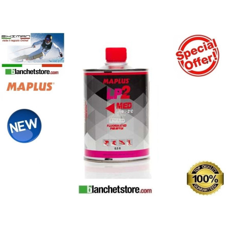 Wax MAPLUS LOW FLUO LIQUID LP 2 ML 500 RED ART. MW0987N