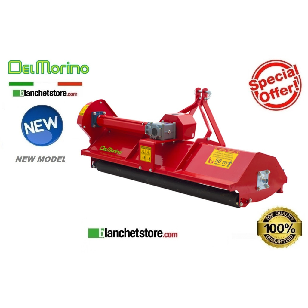 DEL MORINO FUNNY 80 M FIXED SHREDDER FOR TRACTOR 12-30HP 80 CM - HAMMER