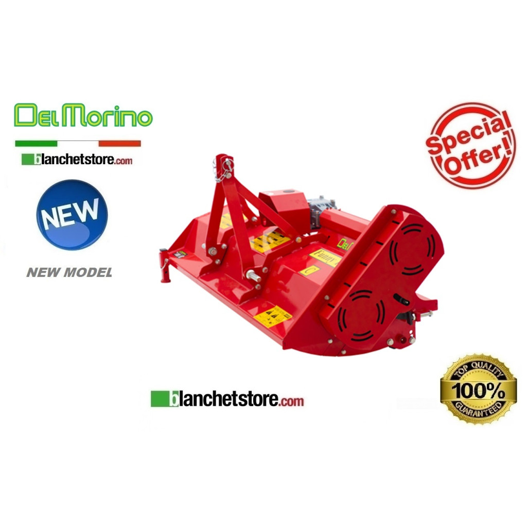 DEL MORINO FUNNY 80 M FIXED SHREDDER FOR TRACTOR 12-30HP 80 CM - HAMMER