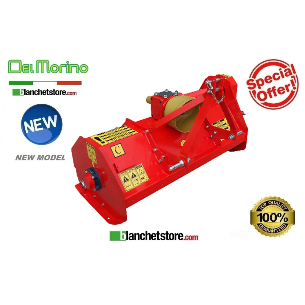 DEL MORINO DISCO 115 M FIXED SHREDDER FOR TRACTOR 12-25HP 106 CM - HAMMER